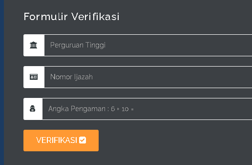 Cara Cek Ijazah Asli Atau Palsu Via SIVIL Online